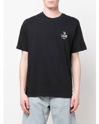 schwarzes T-Shirt mit einem Rundhalsausschnitt von Levi's