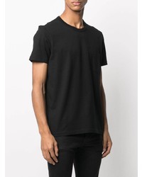 schwarzes T-Shirt mit einem Rundhalsausschnitt von Tom Ford