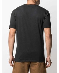 schwarzes T-Shirt mit einem Rundhalsausschnitt von Levi's