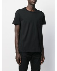 schwarzes T-Shirt mit einem Rundhalsausschnitt von Tom Ford