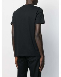 schwarzes T-Shirt mit einem Rundhalsausschnitt von Tom Ford