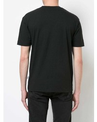 schwarzes T-Shirt mit einem Rundhalsausschnitt von Alexander Wang