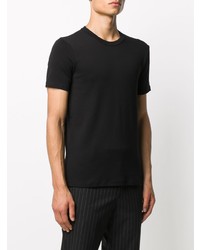 schwarzes T-Shirt mit einem Rundhalsausschnitt von Tom Ford