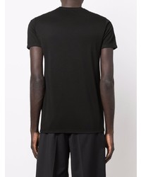 schwarzes T-Shirt mit einem Rundhalsausschnitt von Tom Ford