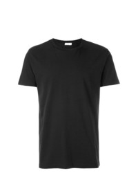 schwarzes T-Shirt mit einem Rundhalsausschnitt von Closed