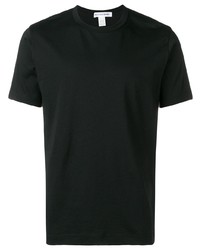 schwarzes T-Shirt mit einem Rundhalsausschnitt von Comme Des Garcons SHIRT