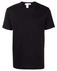 schwarzes T-Shirt mit einem Rundhalsausschnitt von Comme Des Garcons SHIRT