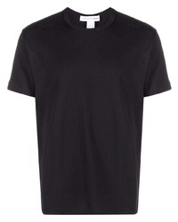 schwarzes T-Shirt mit einem Rundhalsausschnitt von Comme Des Garcons SHIRT