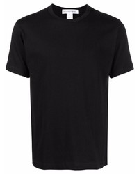 schwarzes T-Shirt mit einem Rundhalsausschnitt von Comme Des Garcons SHIRT