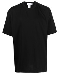 schwarzes T-Shirt mit einem Rundhalsausschnitt von Comme Des Garcons SHIRT