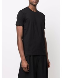 schwarzes T-Shirt mit einem Rundhalsausschnitt von Comme Des Garcons SHIRT