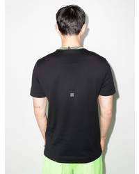 schwarzes T-Shirt mit einem Rundhalsausschnitt von Givenchy