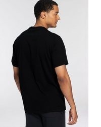 schwarzes T-Shirt mit einem Rundhalsausschnitt von Converse