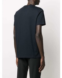 schwarzes T-Shirt mit einem Rundhalsausschnitt von Tom Ford