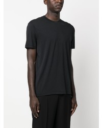 schwarzes T-Shirt mit einem Rundhalsausschnitt von Tom Ford