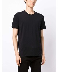 schwarzes T-Shirt mit einem Rundhalsausschnitt von Tom Ford