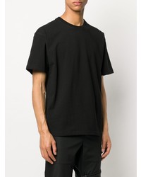 schwarzes T-Shirt mit einem Rundhalsausschnitt von Bottega Veneta