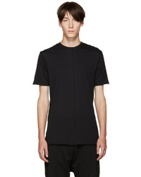 schwarzes T-Shirt mit einem Rundhalsausschnitt von Damir Doma