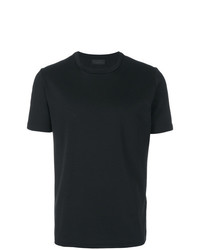 schwarzes T-Shirt mit einem Rundhalsausschnitt von Diesel Black Gold