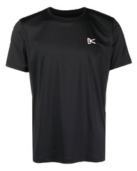 schwarzes T-Shirt mit einem Rundhalsausschnitt von District Vision