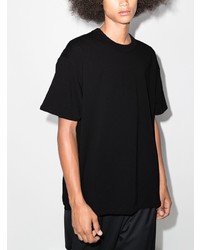 schwarzes T-Shirt mit einem Rundhalsausschnitt von Bottega Veneta