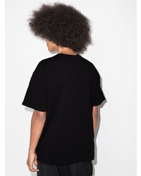 schwarzes T-Shirt mit einem Rundhalsausschnitt von Bottega Veneta