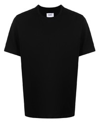 schwarzes T-Shirt mit einem Rundhalsausschnitt von Doublet