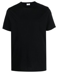 schwarzes T-Shirt mit einem Rundhalsausschnitt von Filippa K
