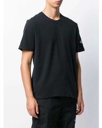 schwarzes T-Shirt mit einem Rundhalsausschnitt von The North Face