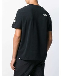 schwarzes T-Shirt mit einem Rundhalsausschnitt von The North Face