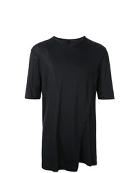 schwarzes T-Shirt mit einem Rundhalsausschnitt von Forme D'expression