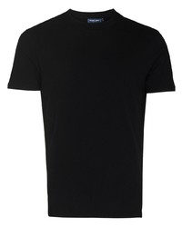 schwarzes T-Shirt mit einem Rundhalsausschnitt von Frescobol Carioca