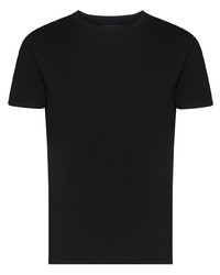 schwarzes T-Shirt mit einem Rundhalsausschnitt von Frescobol Carioca
