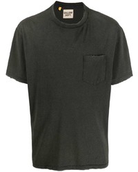 schwarzes T-Shirt mit einem Rundhalsausschnitt von GALLERY DEPT.
