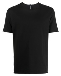 schwarzes T-Shirt mit einem Rundhalsausschnitt von Giorgio Brato