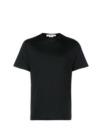 schwarzes T-Shirt mit einem Rundhalsausschnitt von Golden Goose Deluxe Brand