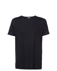 schwarzes T-Shirt mit einem Rundhalsausschnitt von Homecore