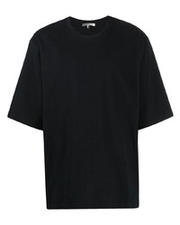schwarzes T-Shirt mit einem Rundhalsausschnitt von Isabel Marant