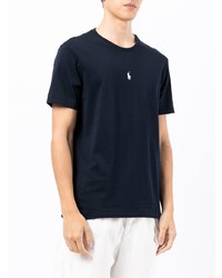 schwarzes T-Shirt mit einem Rundhalsausschnitt von Polo Ralph Lauren