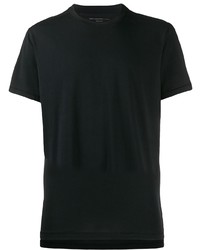 schwarzes T-Shirt mit einem Rundhalsausschnitt von John Varvatos Star USA