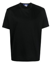schwarzes T-Shirt mit einem Rundhalsausschnitt von Junya Watanabe MAN