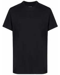 schwarzes T-Shirt mit einem Rundhalsausschnitt von Karl Lagerfeld