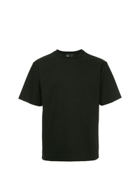 schwarzes T-Shirt mit einem Rundhalsausschnitt von Kolor