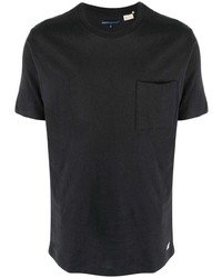 schwarzes T-Shirt mit einem Rundhalsausschnitt von Levi's