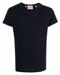 schwarzes T-Shirt mit einem Rundhalsausschnitt von Levi's Vintage Clothing