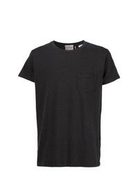 schwarzes T-Shirt mit einem Rundhalsausschnitt von Levi's Vintage Clothing