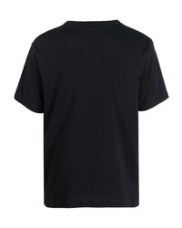 schwarzes T-Shirt mit einem Rundhalsausschnitt von Levi's Made & Crafted