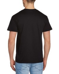 schwarzes T-Shirt mit einem Rundhalsausschnitt von Live Nation