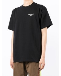 schwarzes T-Shirt mit einem Rundhalsausschnitt von Carhartt WIP