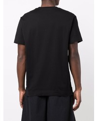 schwarzes T-Shirt mit einem Rundhalsausschnitt von Givenchy